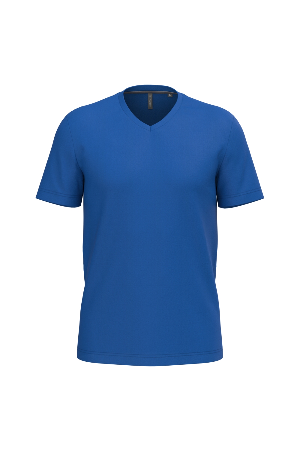 T-shirt coton homme K357 bleu royal