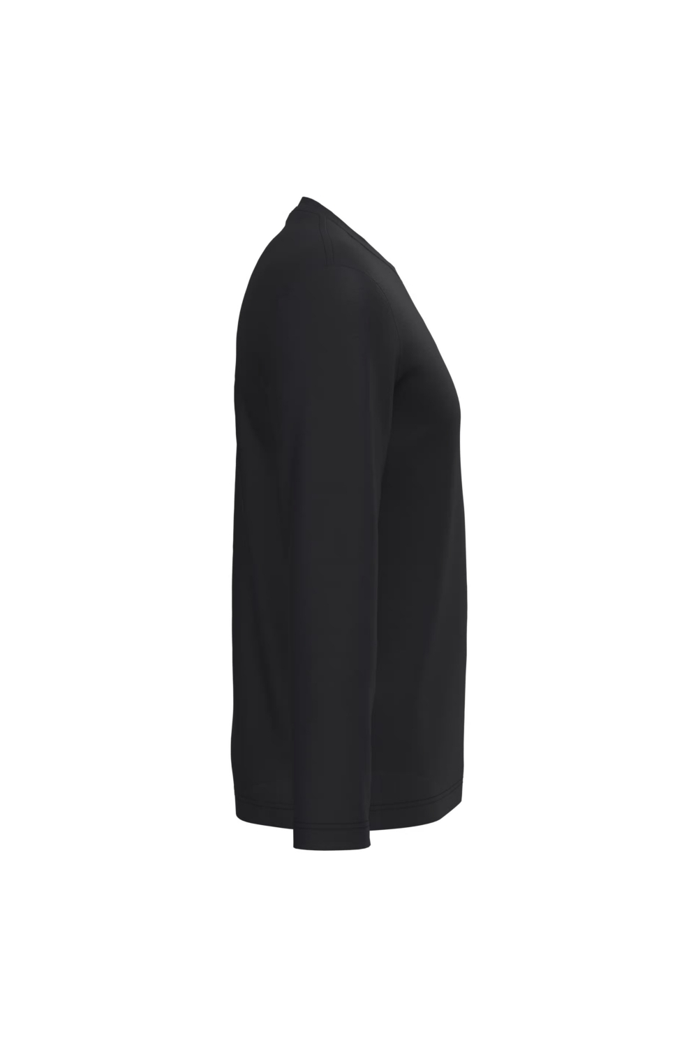 T-shirt col rond manches longues Homme Gamme K359 noir TopTex