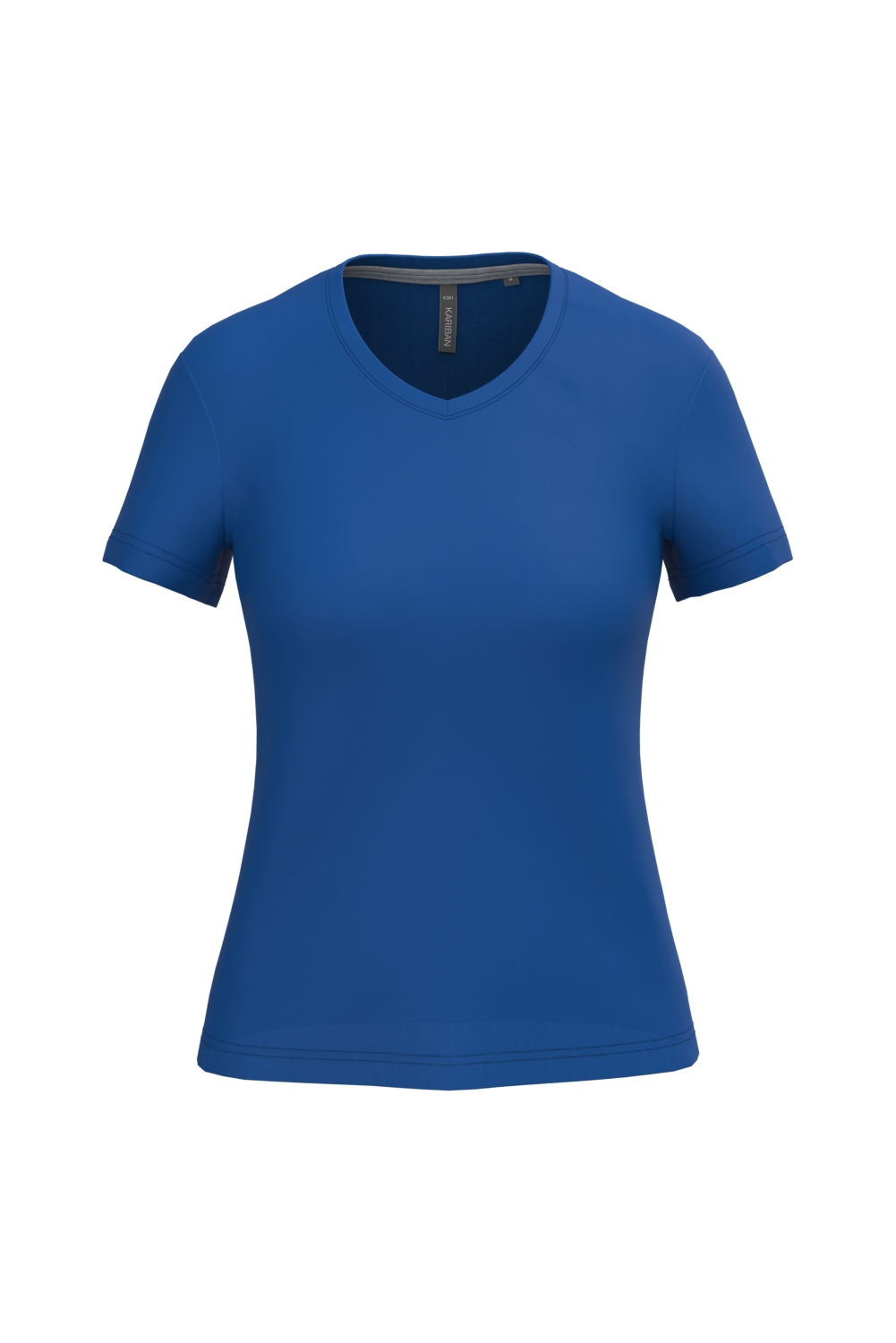 T-shirt coton femme K381 bleu royal