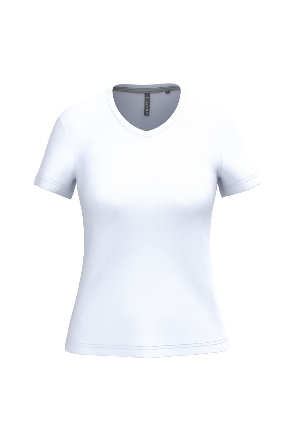 T-shirt coton femme K381 blanc