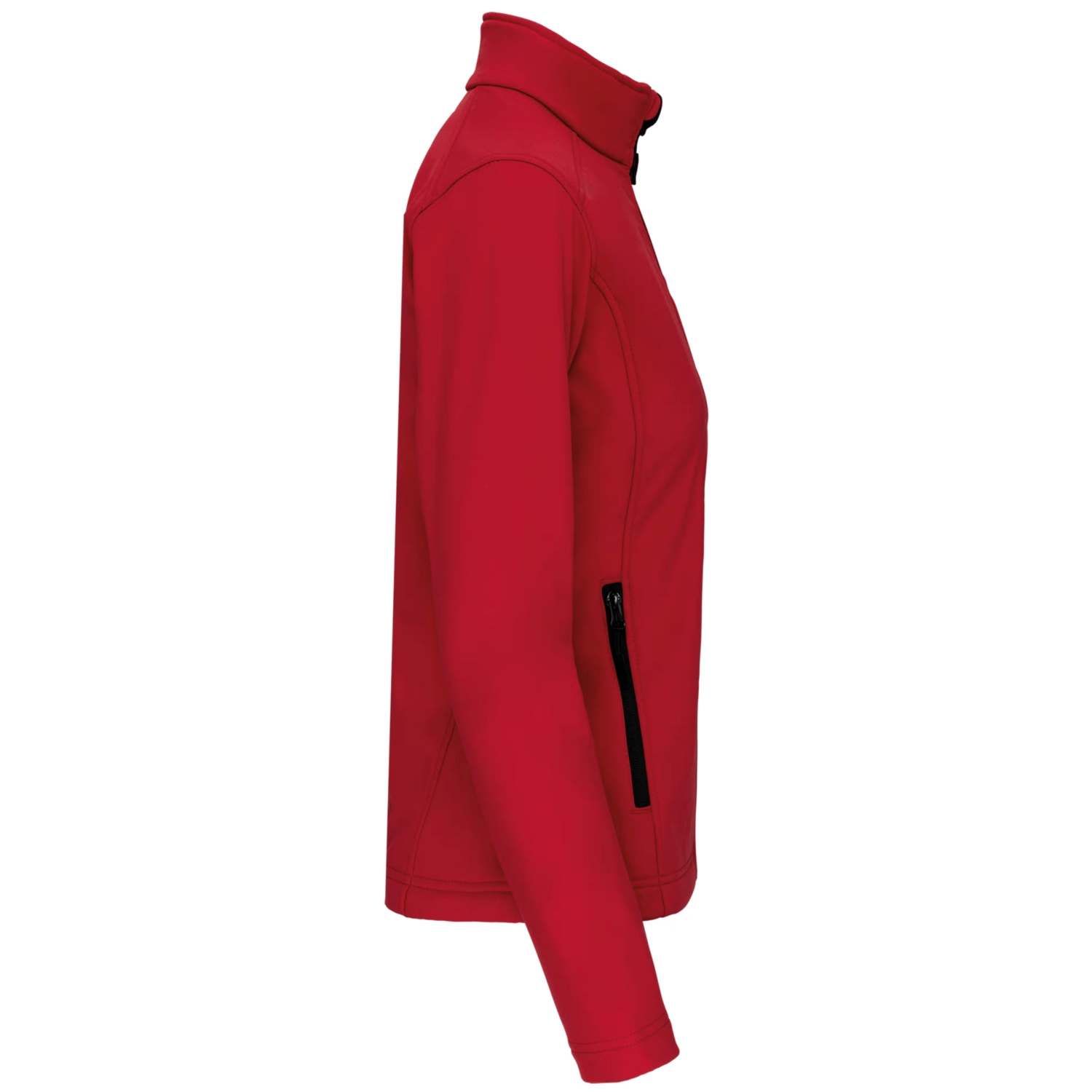 Veste Sofshell polyester élasthanne femme K400 rouge TopTex