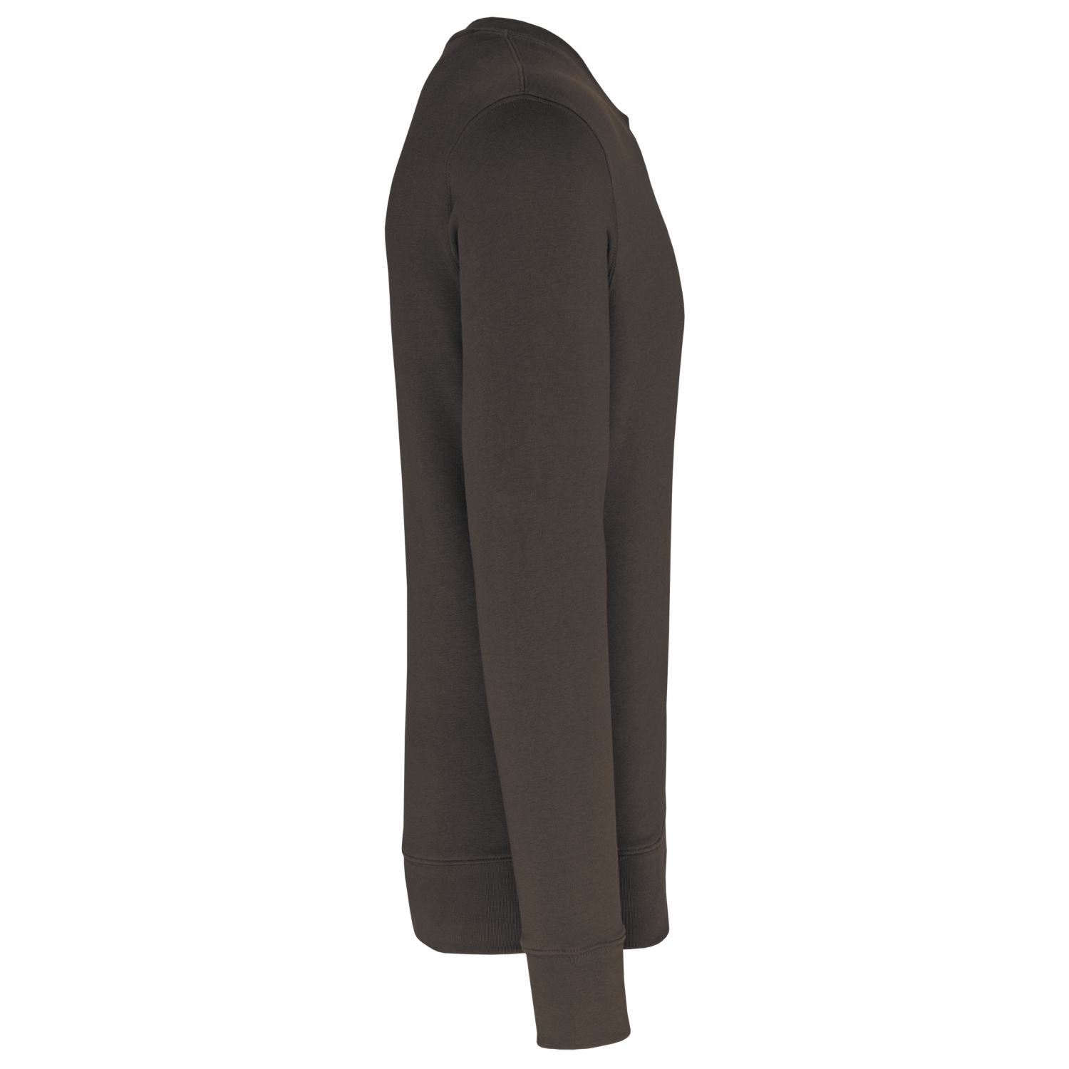 Sweat-shirt coton biologique polyester recyclé mixte K4025 gris Kariban