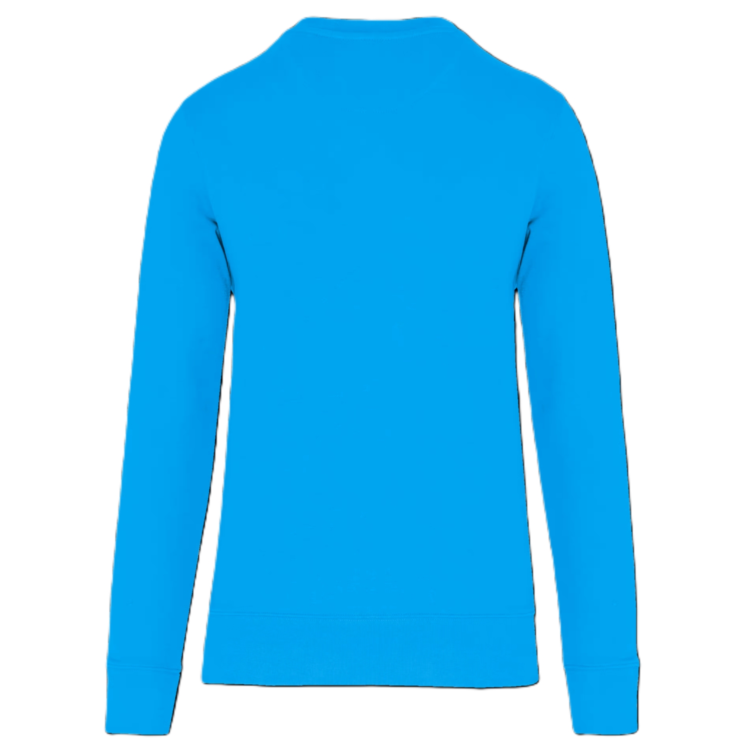 Sweat-shirt coton biologique polyester mixte K4025 bleu Kariban