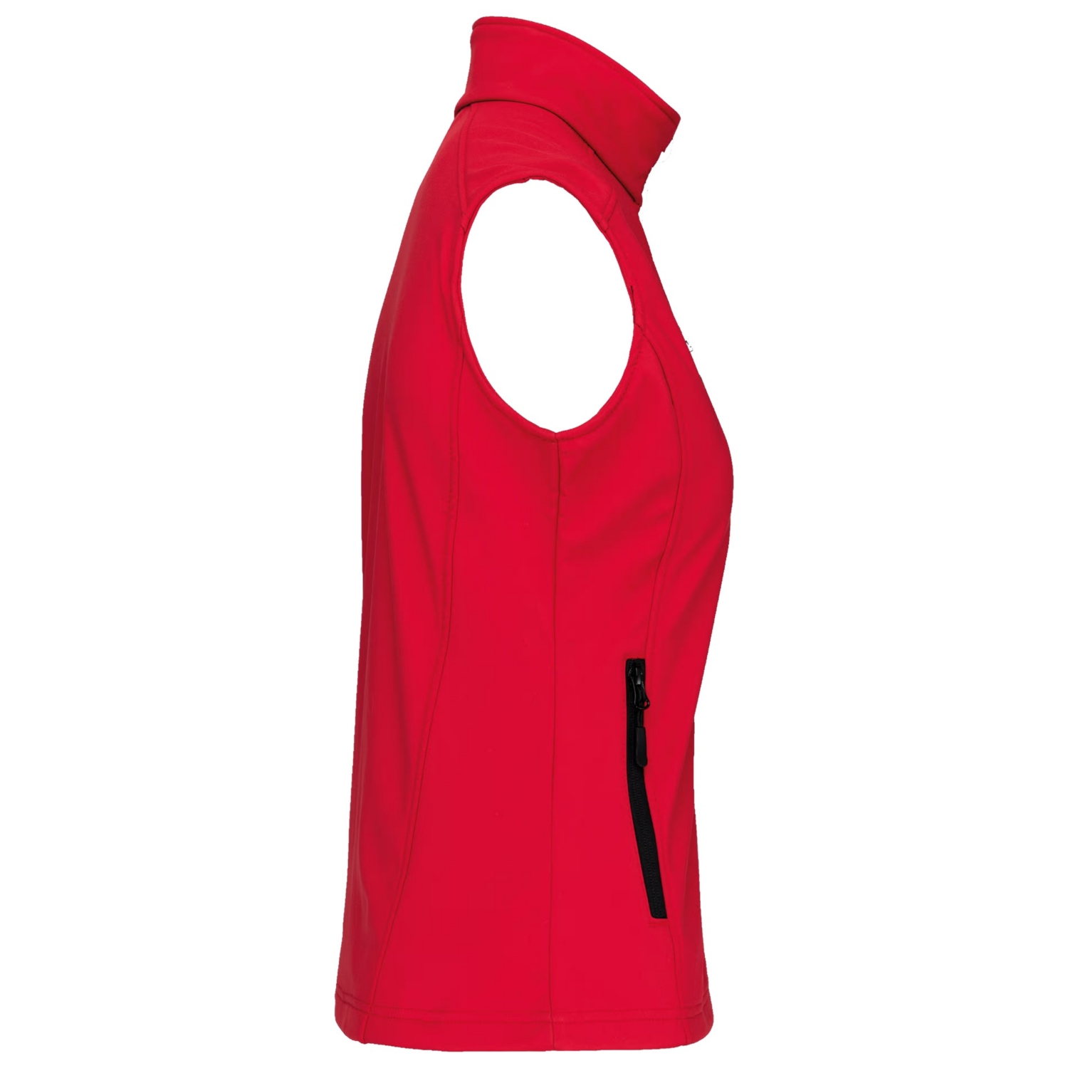 Gilet Softshell polyester élasthanne femme K400 rouge TopTex