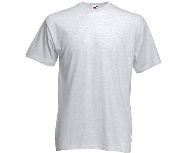 Tee-shirt Value-Weight - Gris clair Fruit Of The Loom