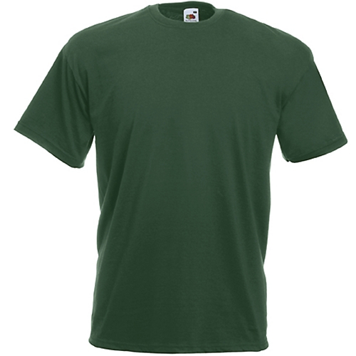 Tee-shirt Value-Weight - Vert bouteille Fruit Of The Loom