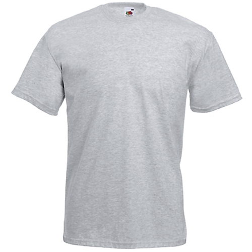 Tee-shirt de travail value-weight heather grey SC221A Fruit Of The Loom
