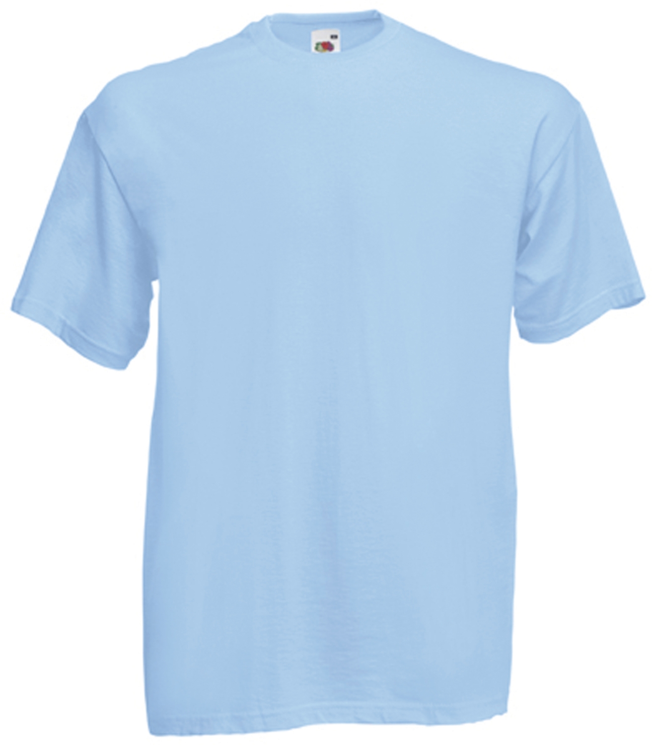 Tee-shirt Value-Weight - Bleu ciel Fruit Of The Loom