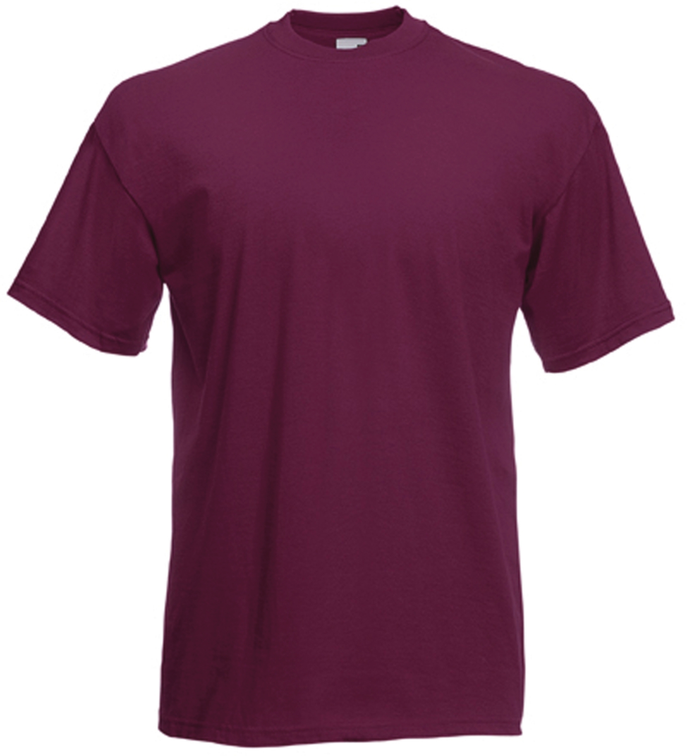 Tee-shirt Value-Weight - Bordeaux Fruit Of The Loom
