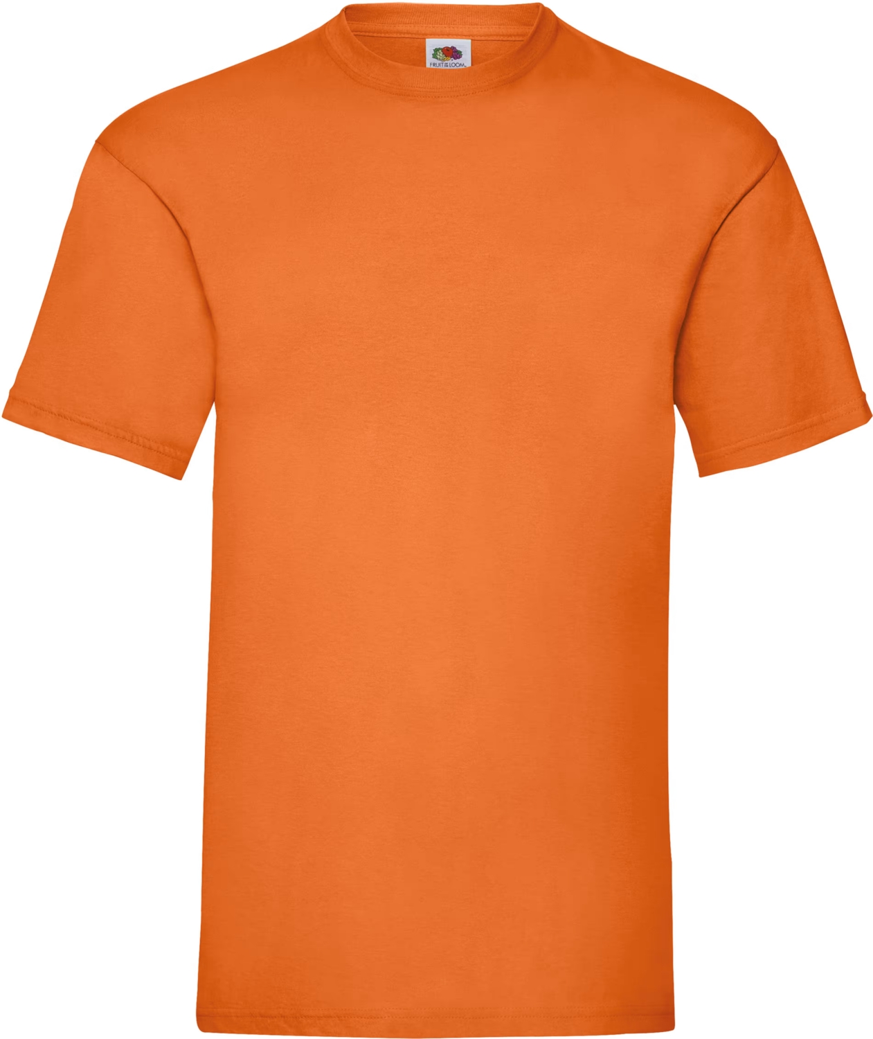 Tee-shirt coton mixte Value-Weight - Orange Fruit Of The Loom