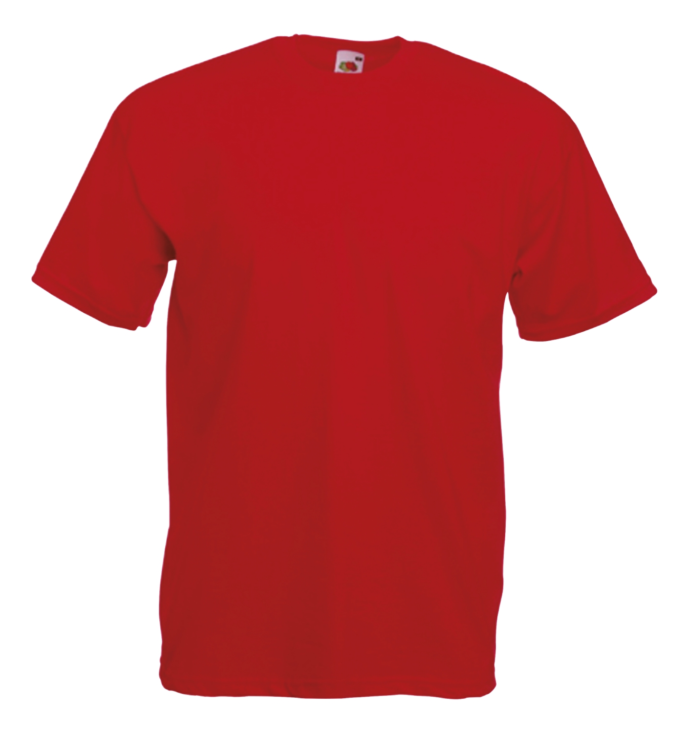 Tee-shirt Value-Weight - Rouge Fruit Of The Loom