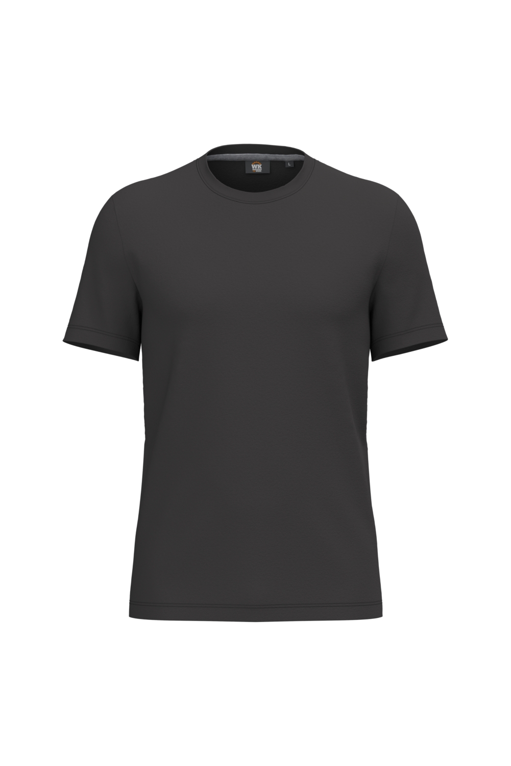 T-shirt polyester coton peigné homme WK306 gris