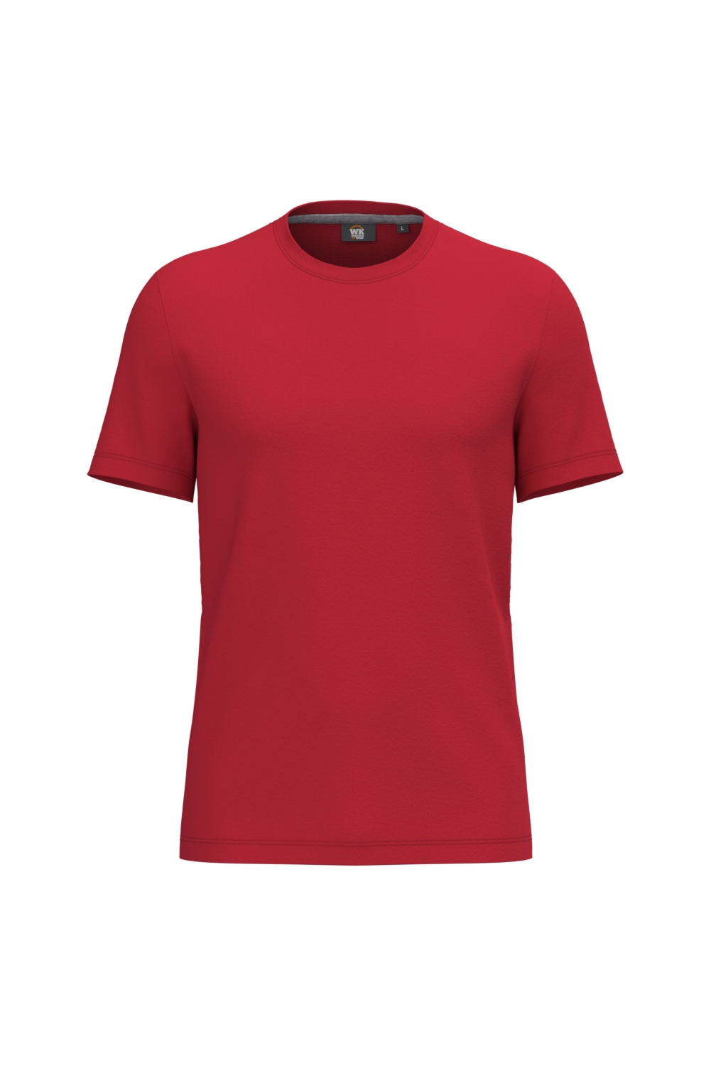 T-shirt polyester coton peigné homme WK306 rouge
