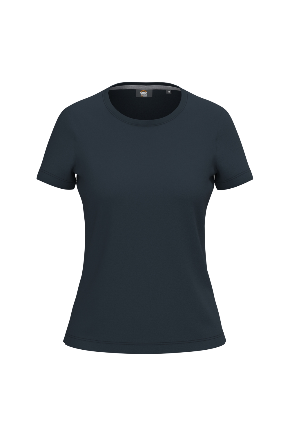 T-shirt polyester coton peigné femme WK307 navy