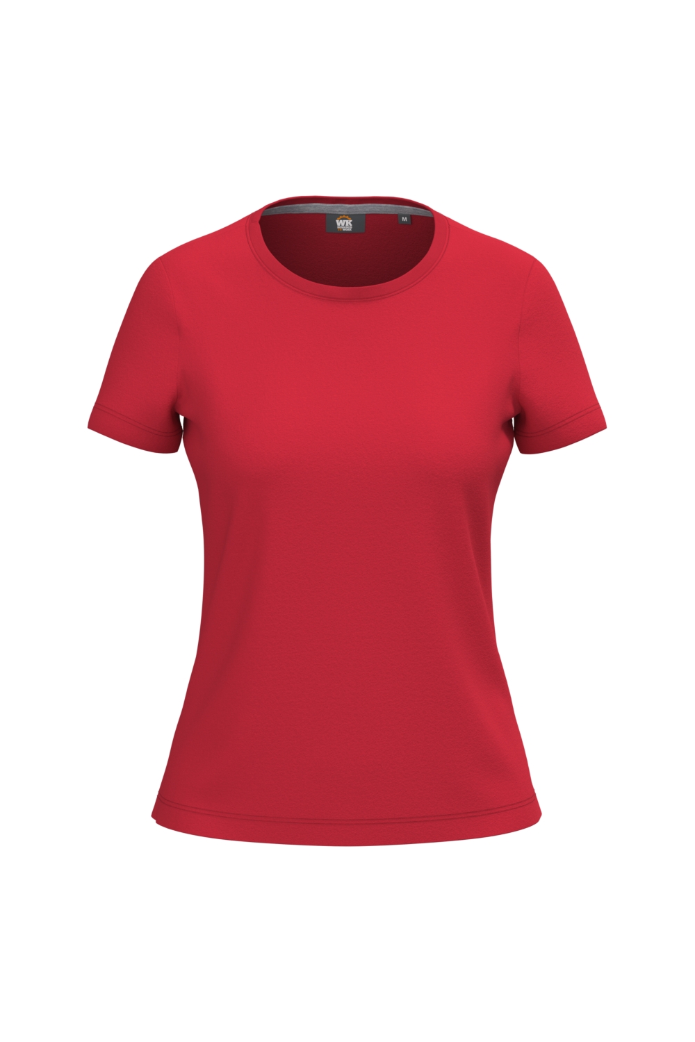T-shirt polyester coton peigné femme WK307 rouge