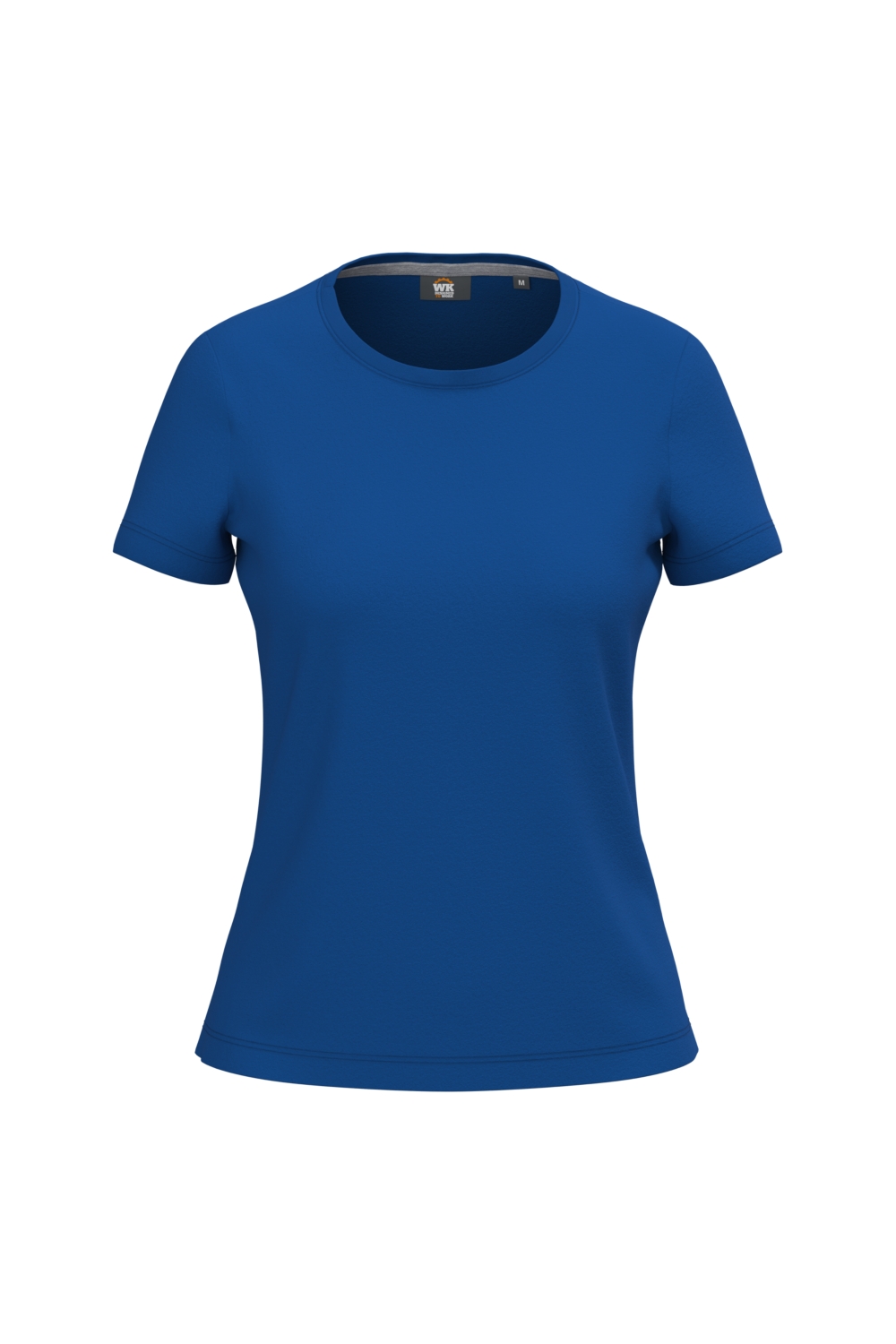 T-shirt polyester coton peigné femme WK307 bleu royal