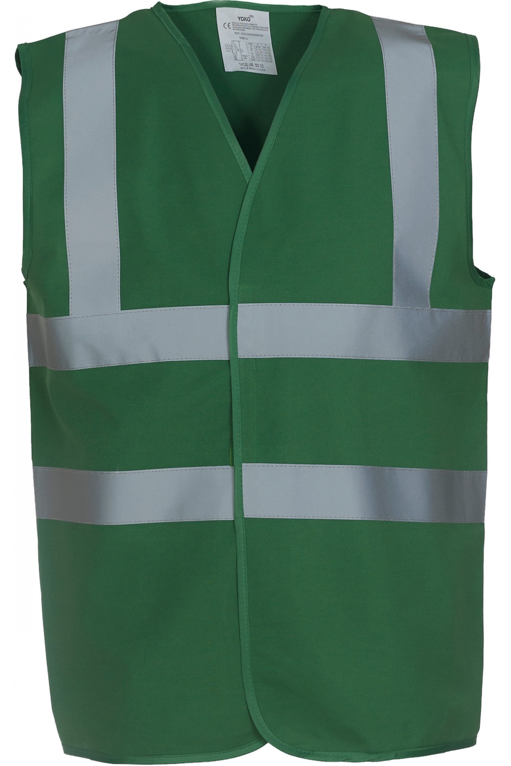 Gilet YHVW100 HV - Vert Yoko
