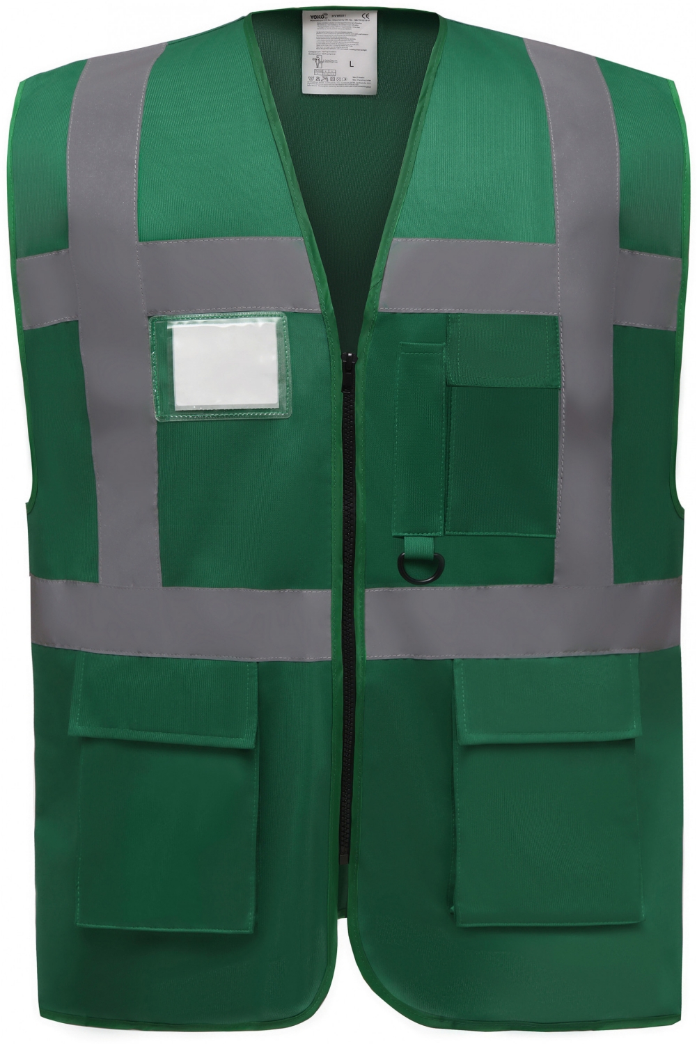 Gilet YW801 HV - Vert Yoko