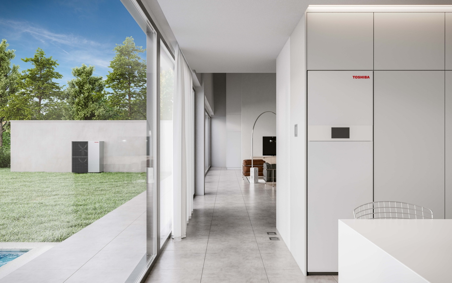 Unité extérieure monobloc Hydrosplit - R290 Toshiba