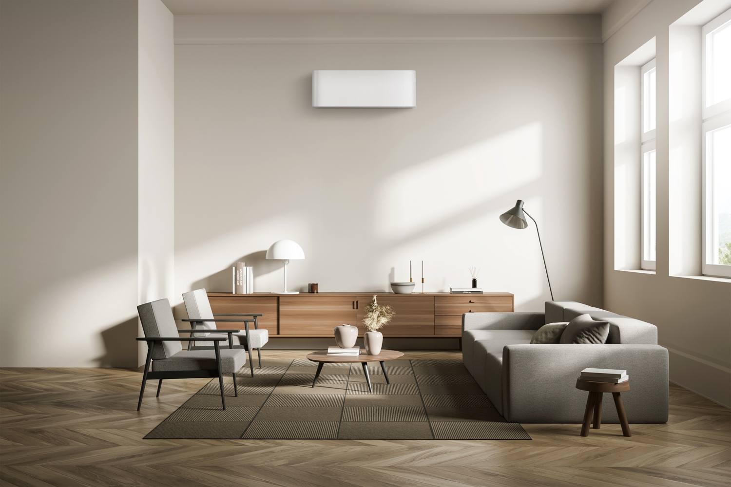 Climatisation unité intérieure murale Shorai Curve Super Heating blanc R32 Toshiba