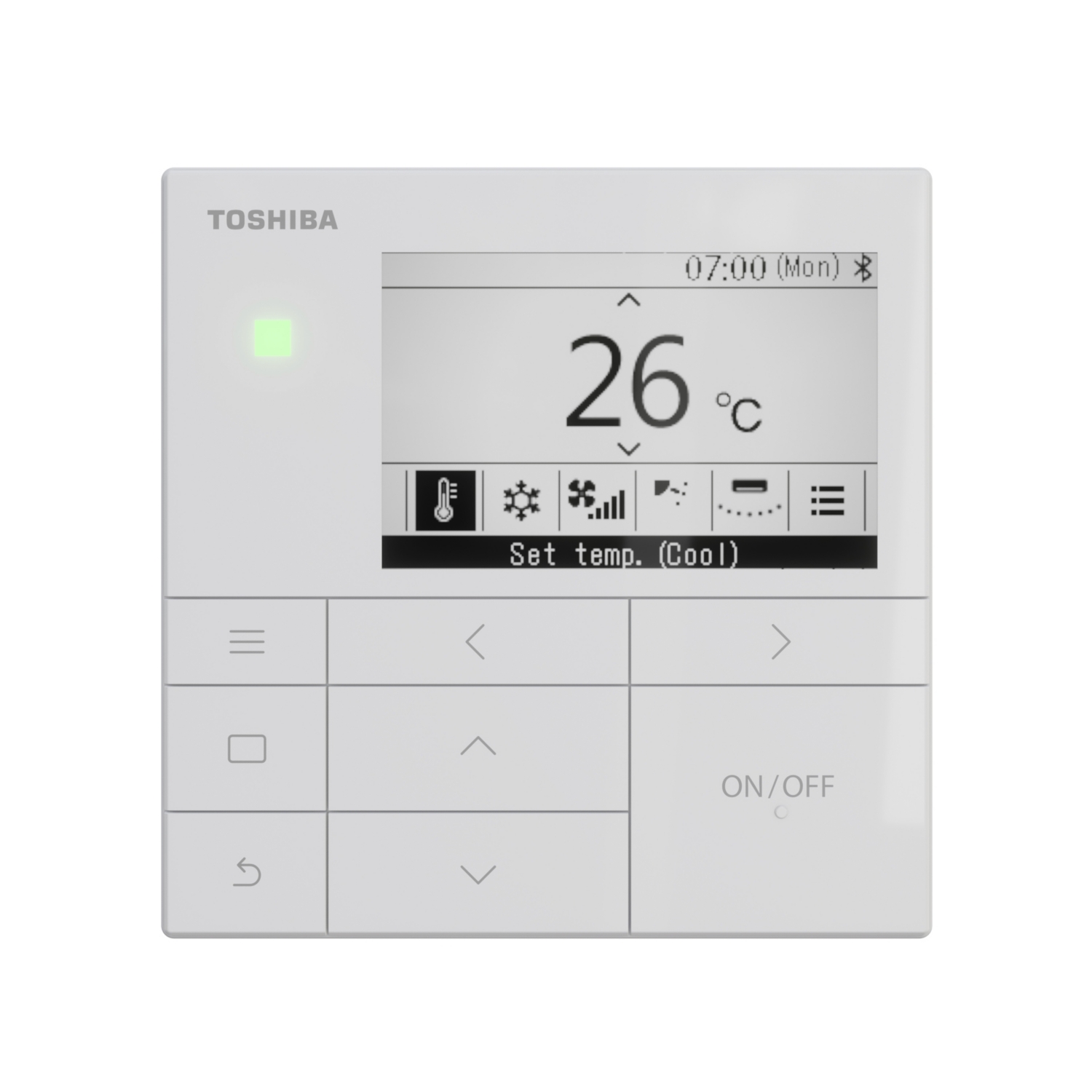 Commande filaire avancée retro-éclairée RAV/DRV Toshiba