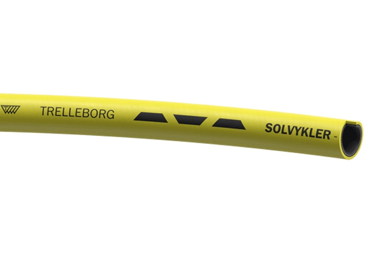 Tuyau Solvykler revêtement EPDM lisse vert marquage noir Trelleborg