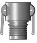  Coupleur femelle Camlock type C - Série UTS 