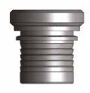 Nez fileté mâle SMS inox 316L pour tuyau gamme UTS Trelleborg