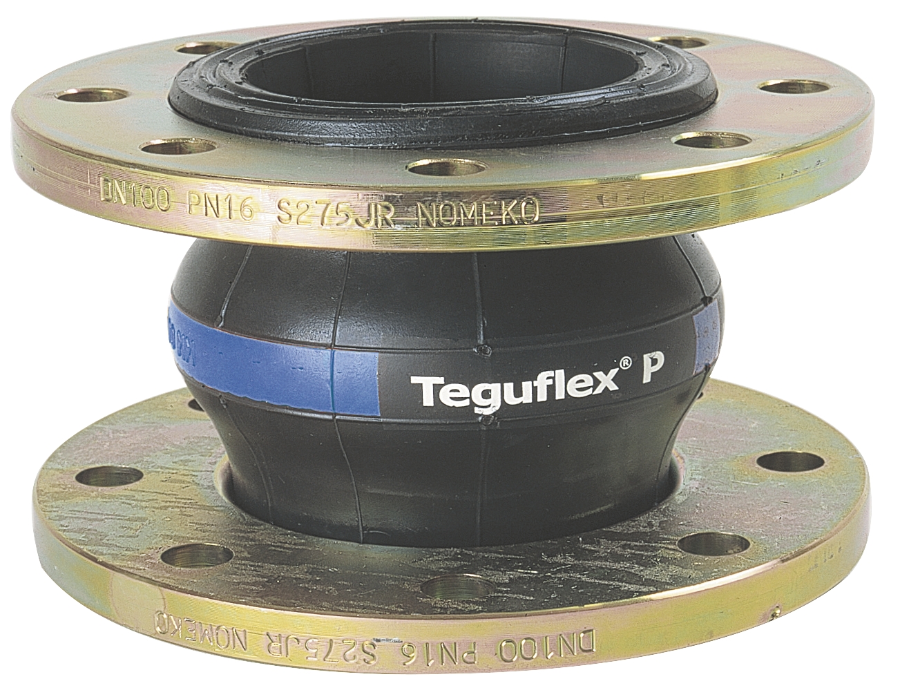 Manchon compensateur Teguflex P SBR - Bleu Trelleborg