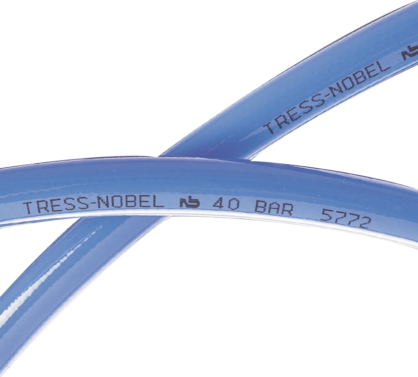 Tuyau TRESS-NOBEL bleu 40bar Tricoflex