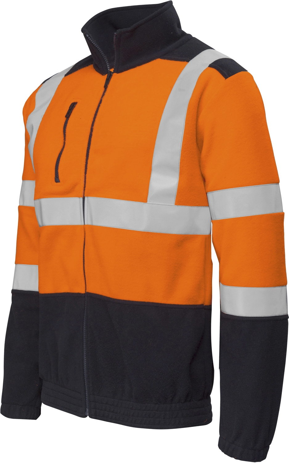 Blouson polaire Etna HV - Orange / Marine Newind