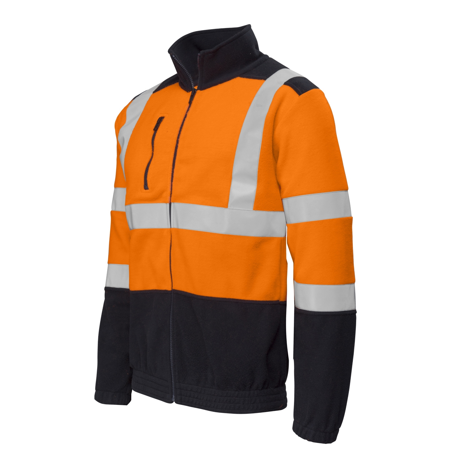 Blouson polaire Etna HV - Orange / Marine Newind