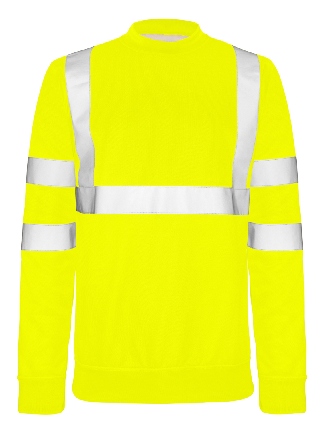 Sweat-shirt SW100 HV - Jaune Newind