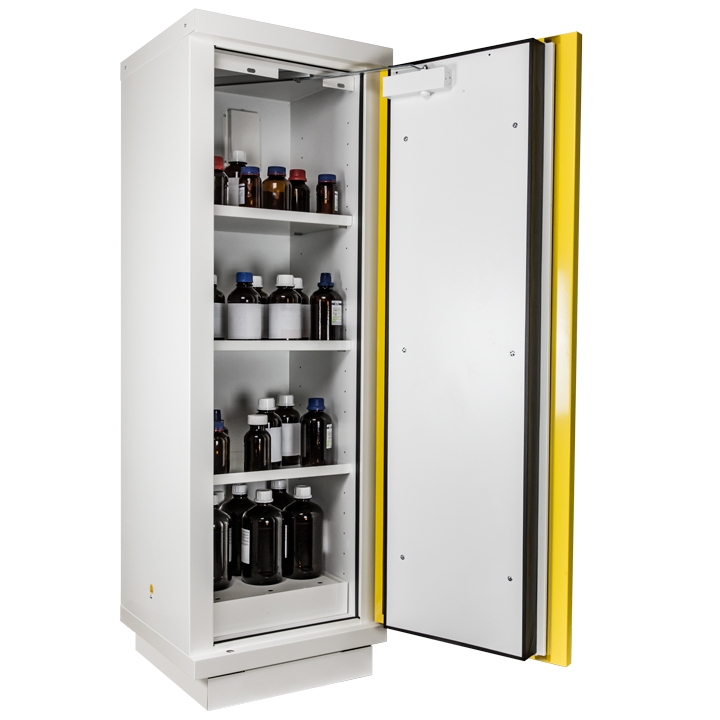 Armoire de sécurité haute - 1 porte - Jaune Trionyx