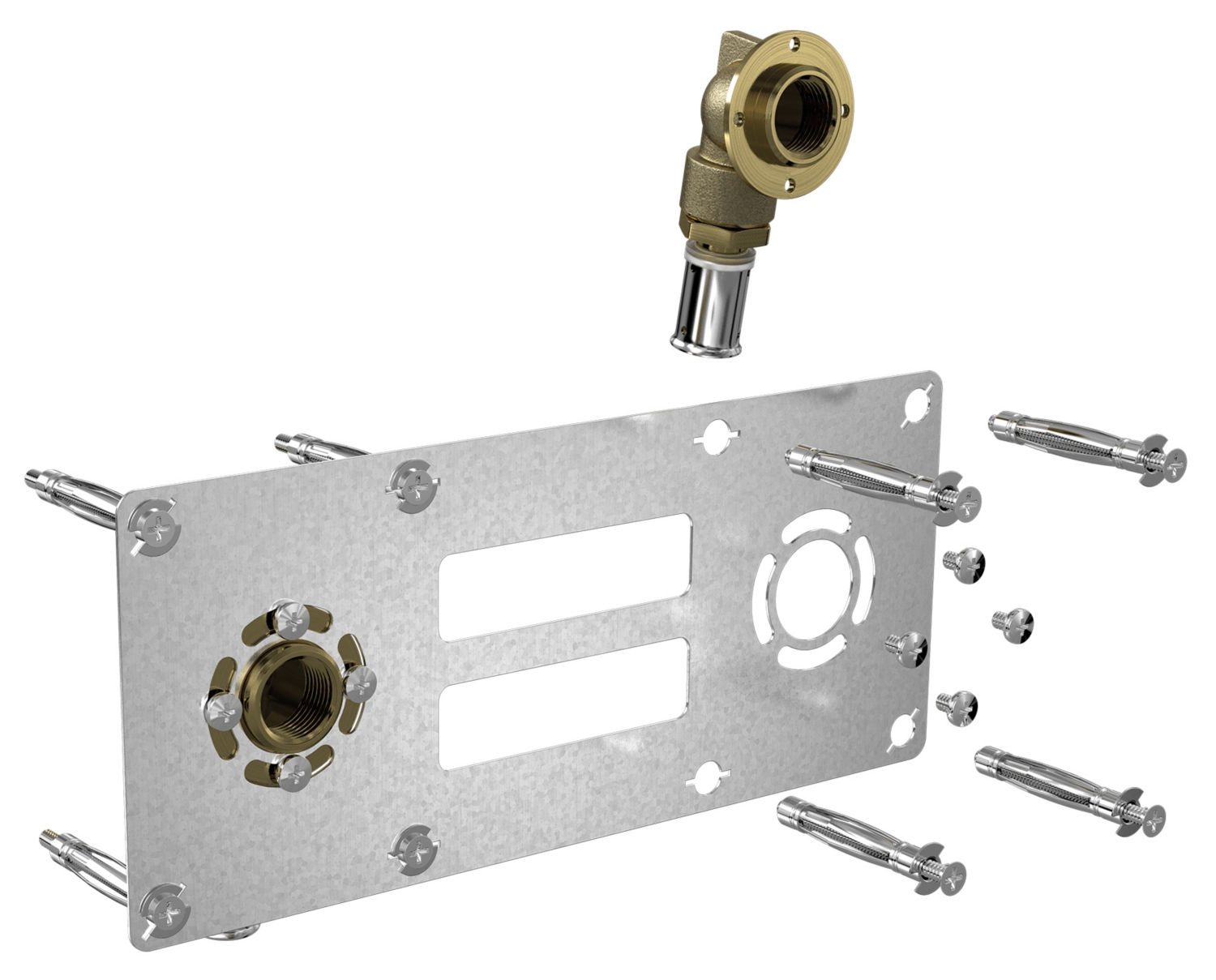 Robifix® entraxe 150 mm pour tube multicouche Watts