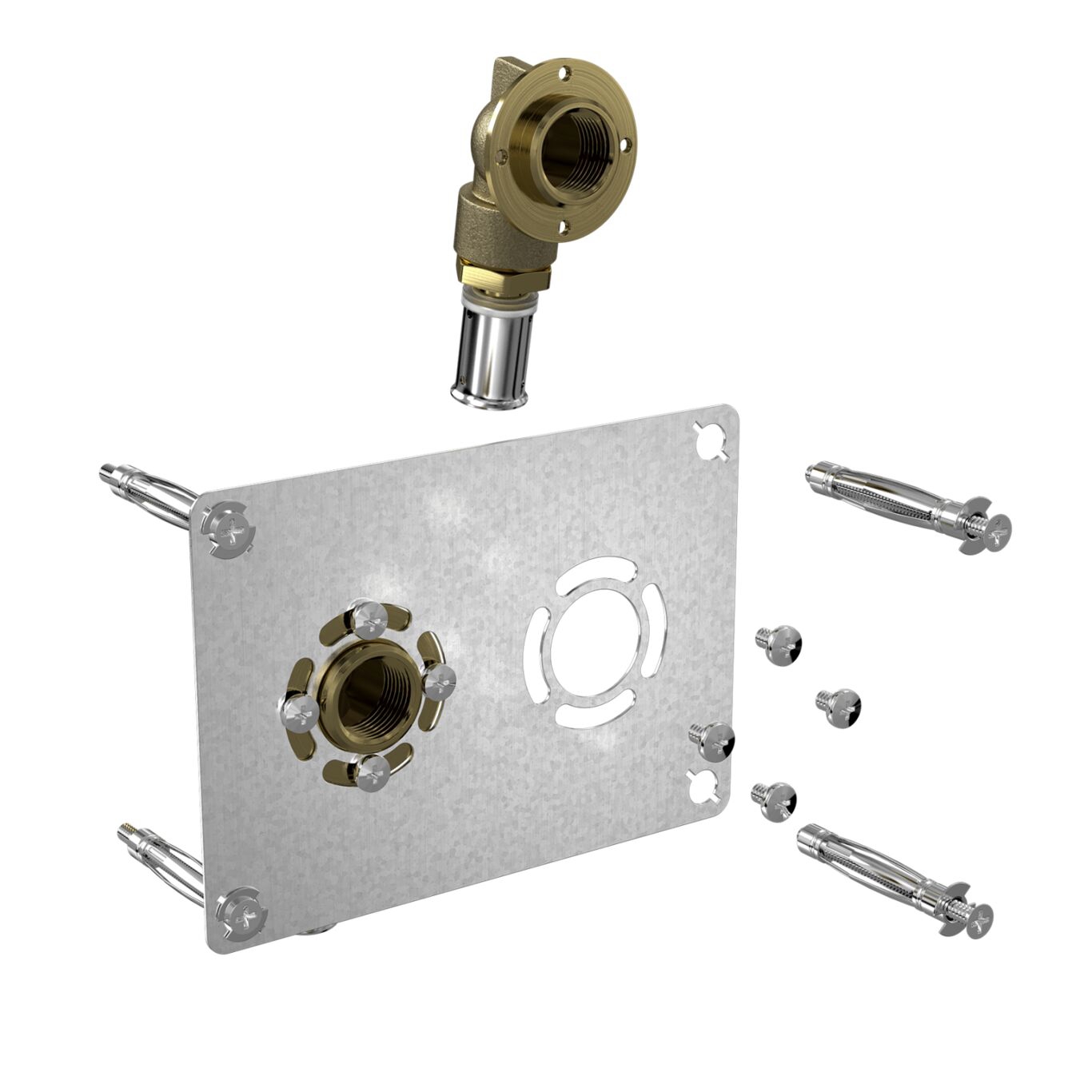 Robifix® entraxe 50 mm pour tube multicouche