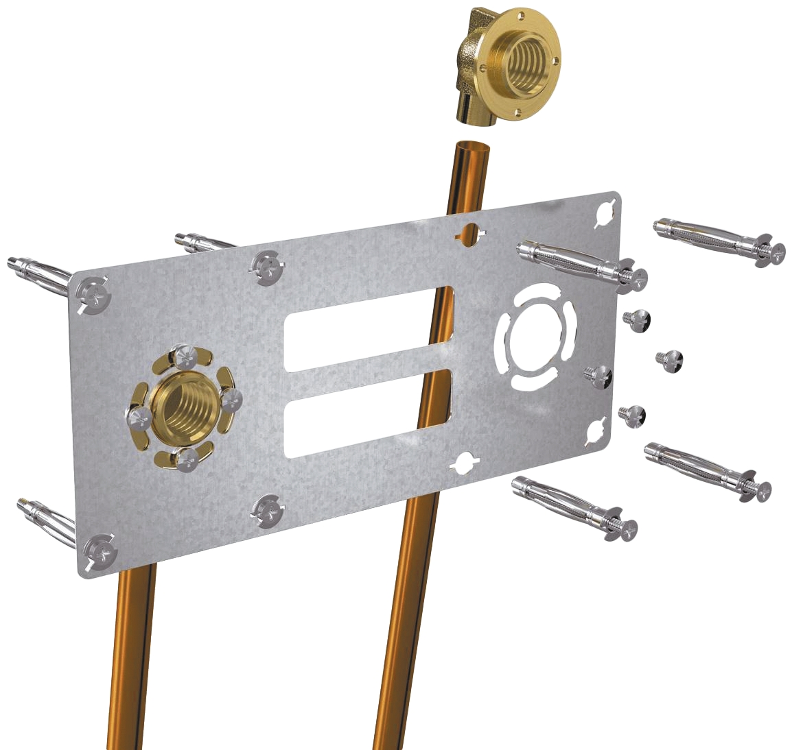  Robifix® entraxe 150 mm pour tube cuivre 