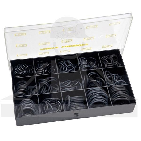  Coffret multi-cases de 230 joints toriques EPDM 