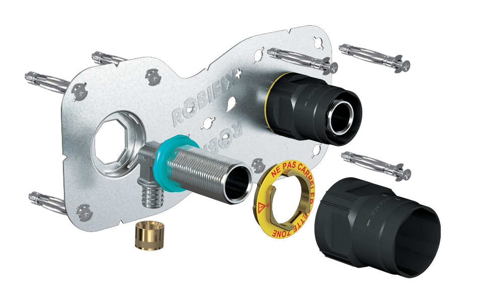 Robifix®+ entraxe 150 mm pour tube PER Watts