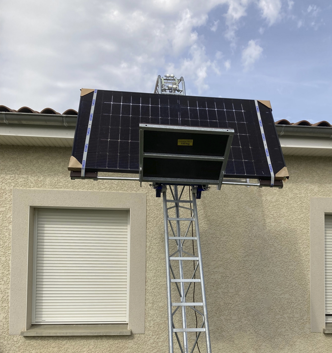 Kit panneaux solaires 150 kg Tubesca