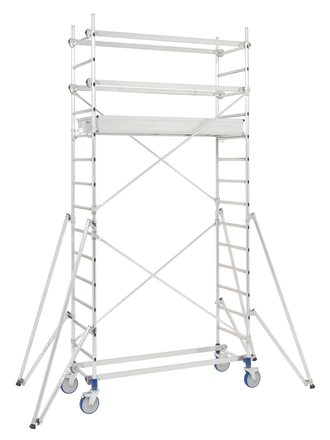 Échafaudage et monte-matériaux