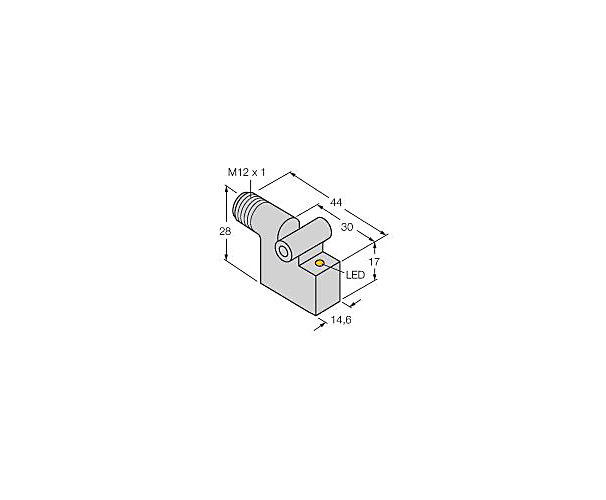 Capteur de champ magnétique pour vérins pneumatiques BIM-IKE-AD4X-H1141 Turck Banner