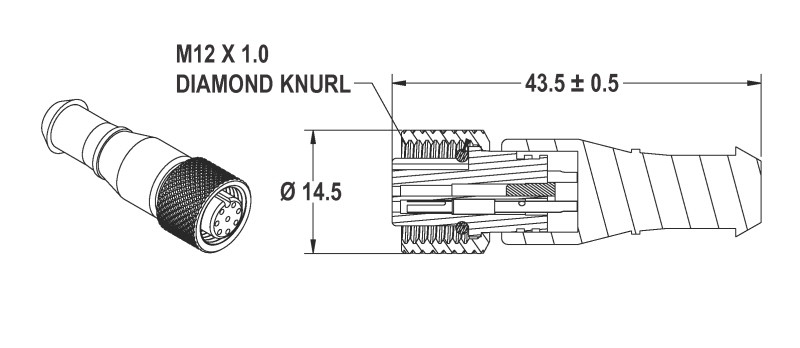 Câbles EZ-SCREEN M12 8P Turck Banner