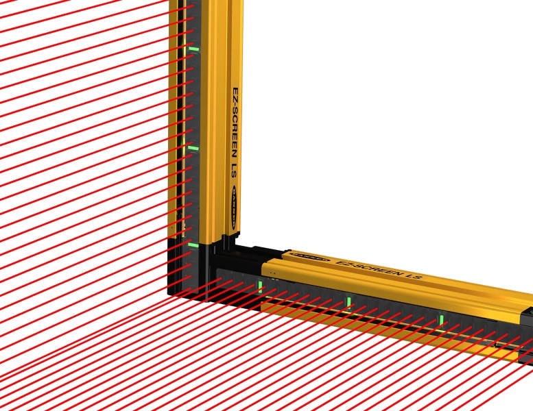 Barrage de sécurité EZ-SCREEN LS SLLP23 résolution 23 mm Turck Banner