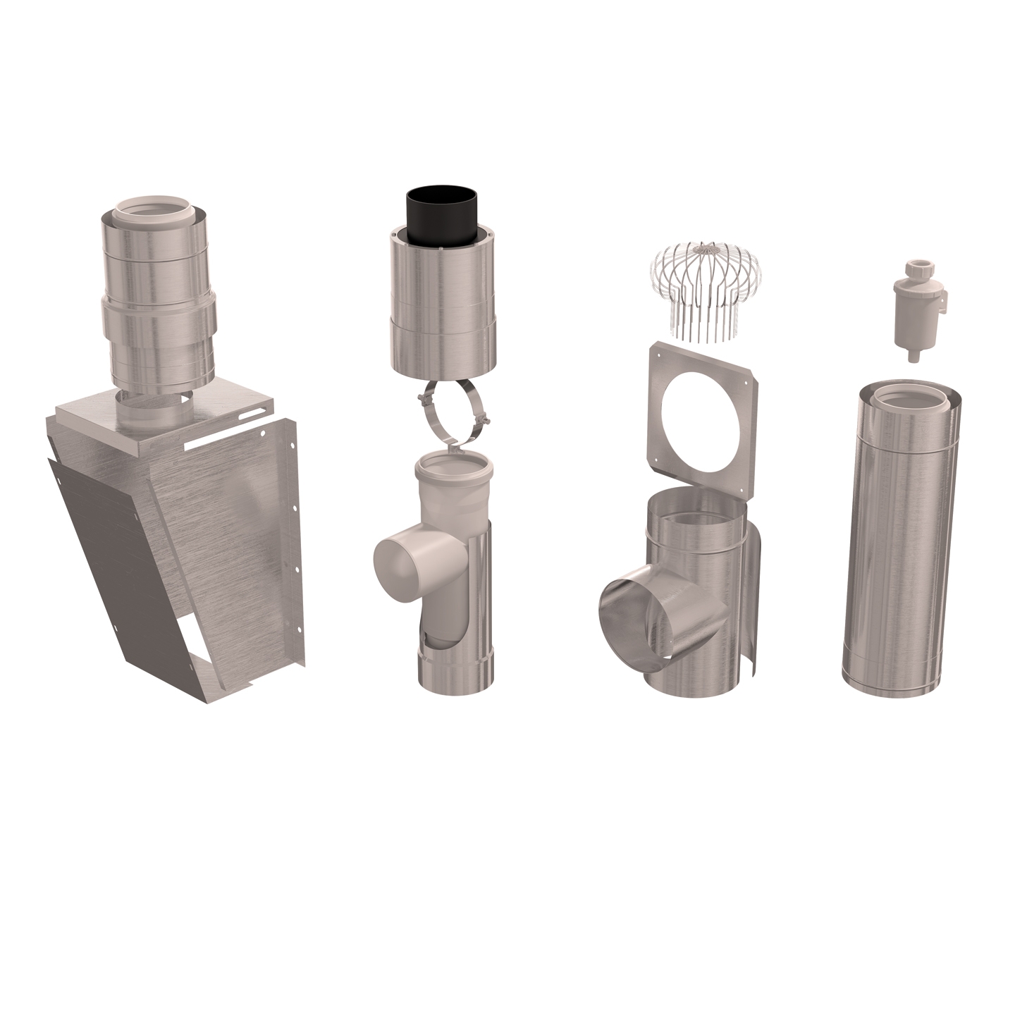 Kit Chemilux B23p D.125 Ubbink