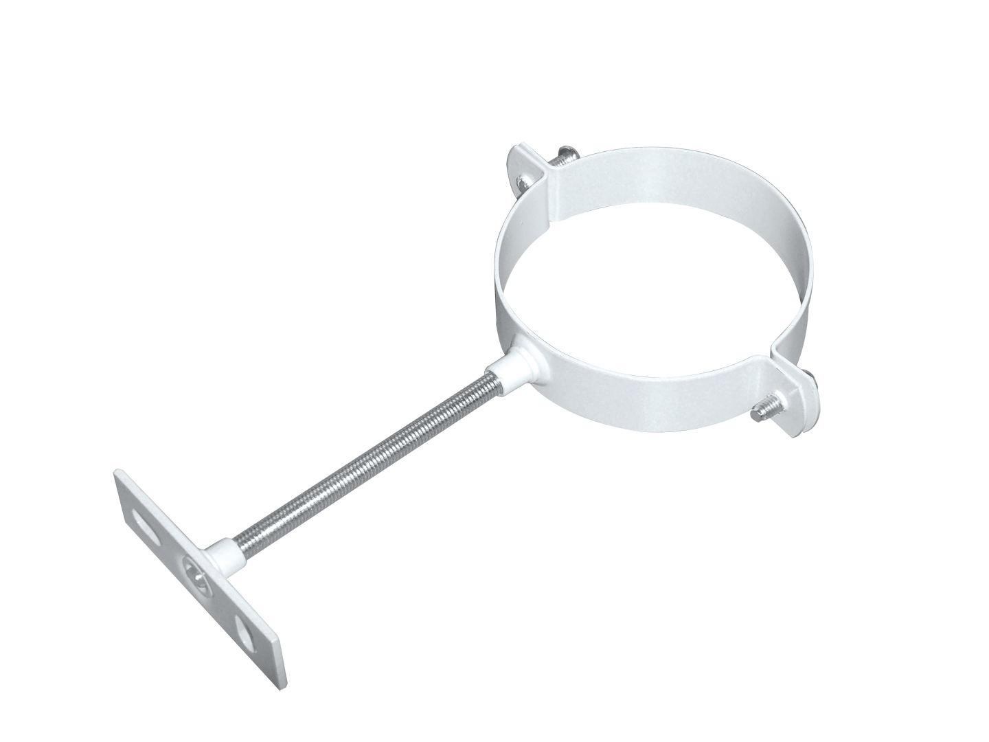 Collier pour chaudière ventouse blanc D100 Ubbink