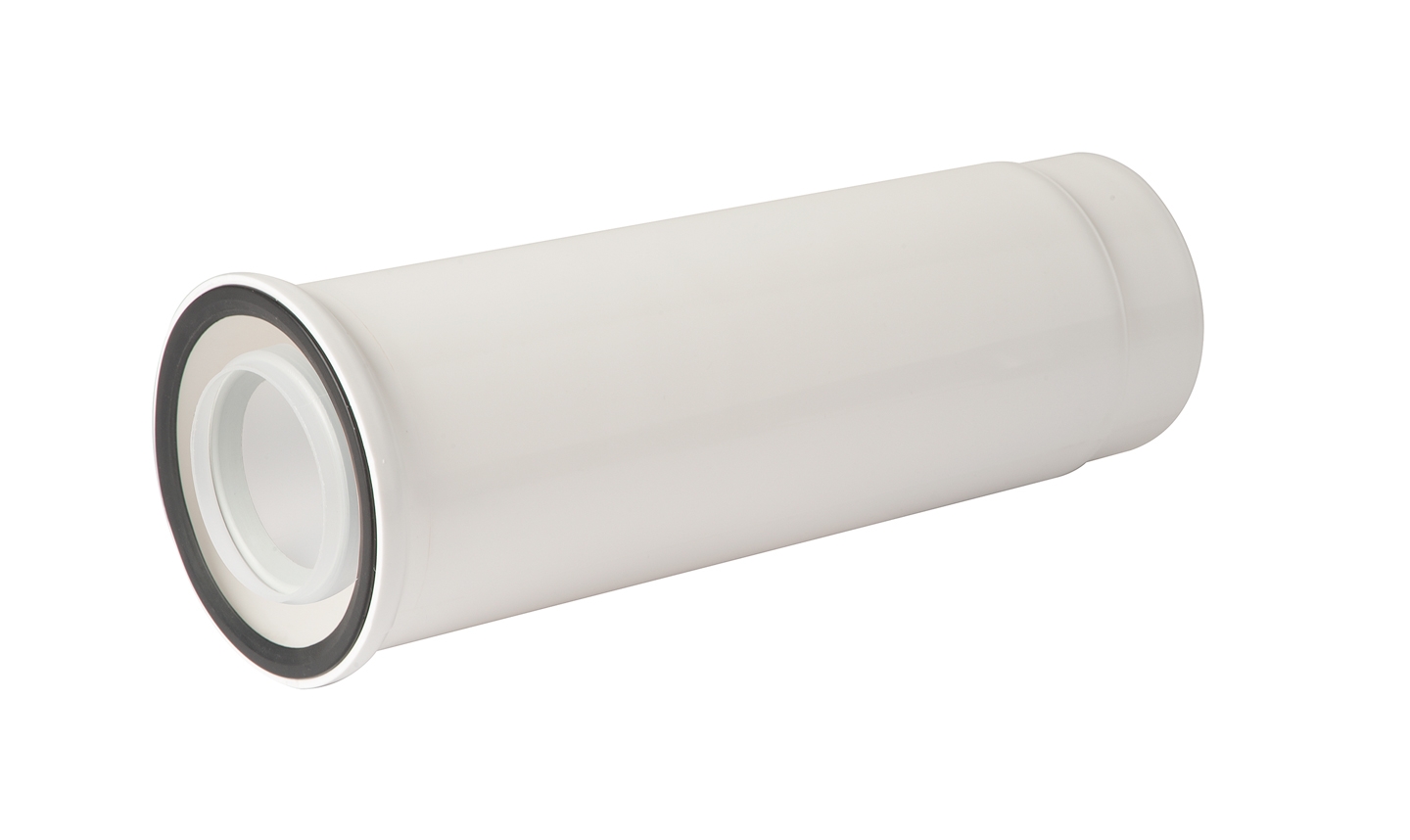 Conduit condensation coulissant Ø 60/100 en PPTL et PVC Ubbink