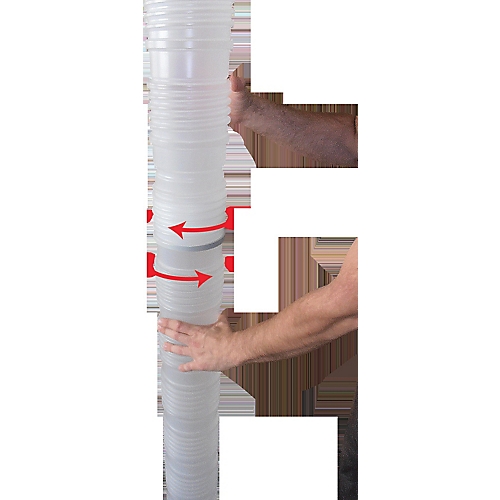 Conduit flexible vertical D.125 Ubbink