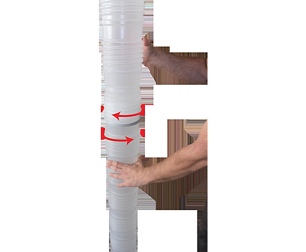 Conduit flexible vertical D.125 Ubbink