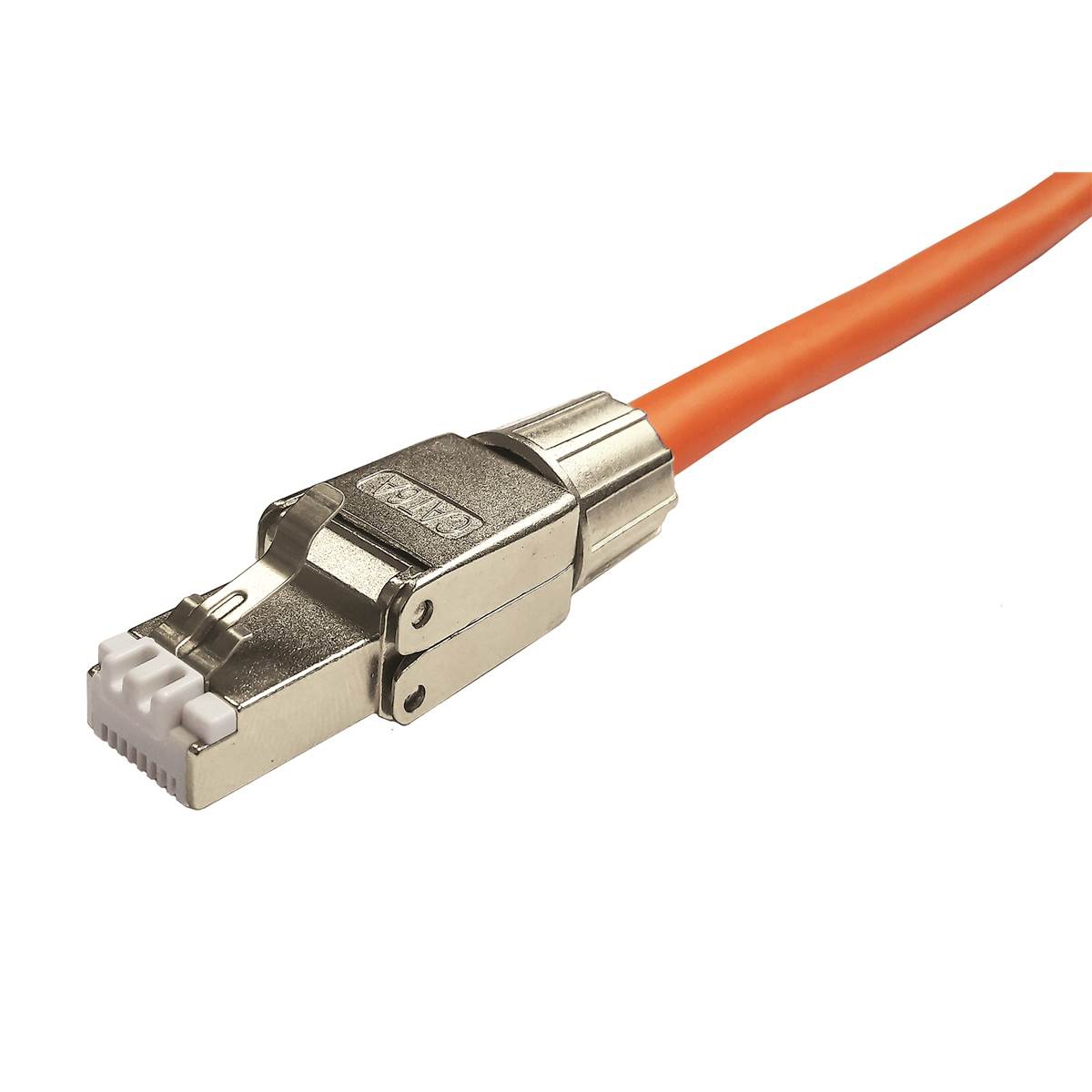 Connecteur RJ-45 à montage sans outil Fiche modulaire STP Cat7 10 Giga